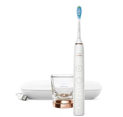 Philips Sonicare DiamondClean 9000 HX9911/94 Brosse à dents électrique avec application - Rose or
