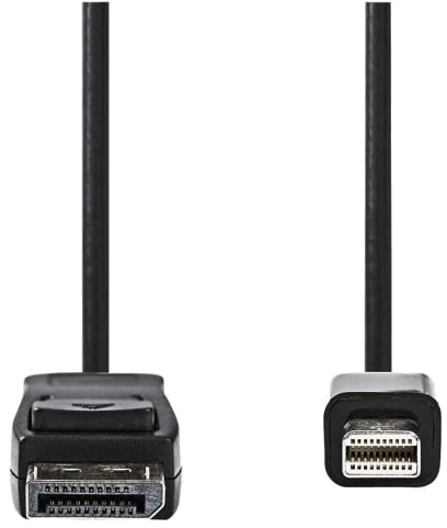 NEDIS Mini DisplayPort - DisplayPort Cable - Mini DisplayPort Male - DisplayPort Male - 2.0 m - Noir