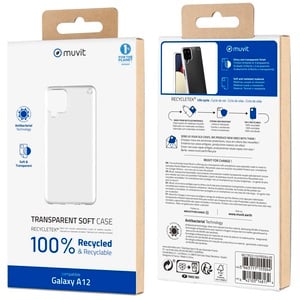 Muvit For Change Recycletek Morbido Trasparente Samsung Galaxy A12/A12S