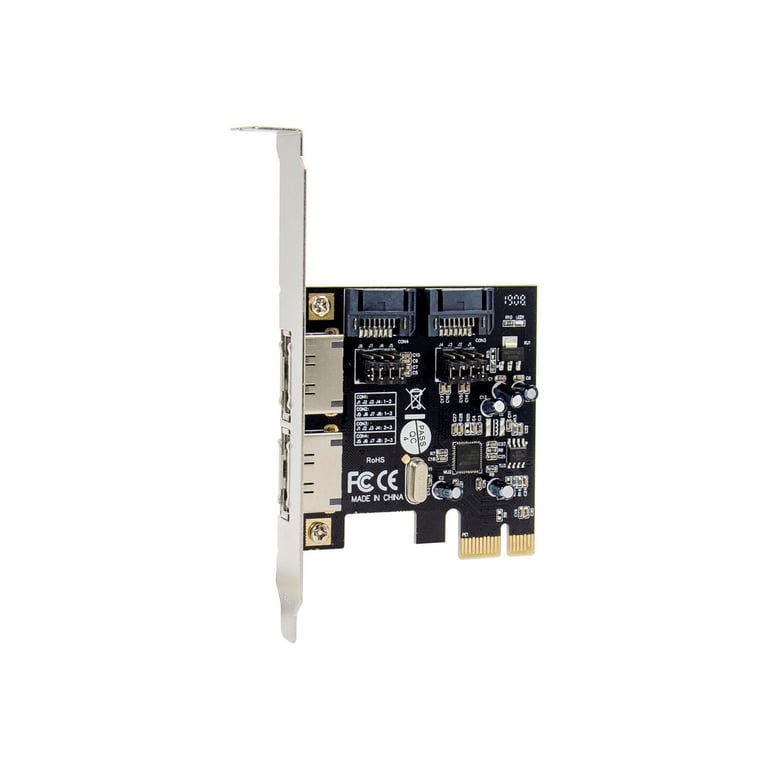 MicroConnect 2 port SATA3.0 PCIe card Cartes d'interface / adaptateurs - vue 3