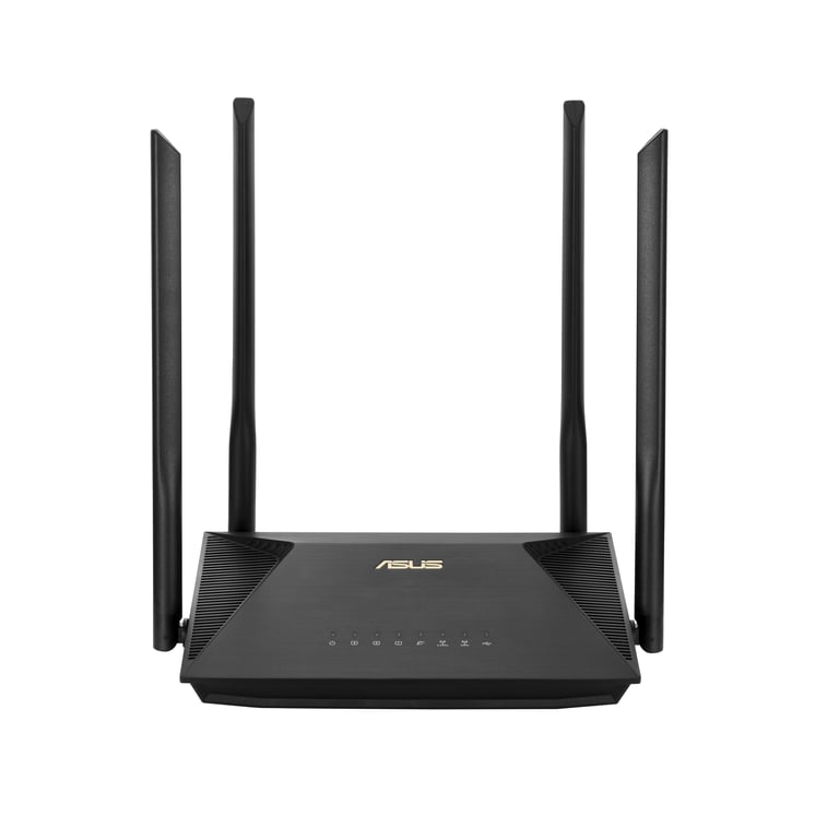 ASUS RT-AX53U router inalámbrico Gigabit Ethernet Doble banda (2,4 GHz / 5 GHz) Negro
