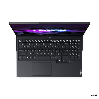 Lenovo Legion 5 5600H Ordinateur portable 39,6 cm (15.6'') Full HD AMD Ryzen™ 5 16 Go DDR4-SDRAM 512 Go SSD NVIDIA GeForce RTX 3070 Wi-Fi 6 (802.11ax) Noir, Bleu