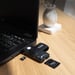 TooQ TQR-3012B lector de tarjetas con chip USB 2.0 Negro