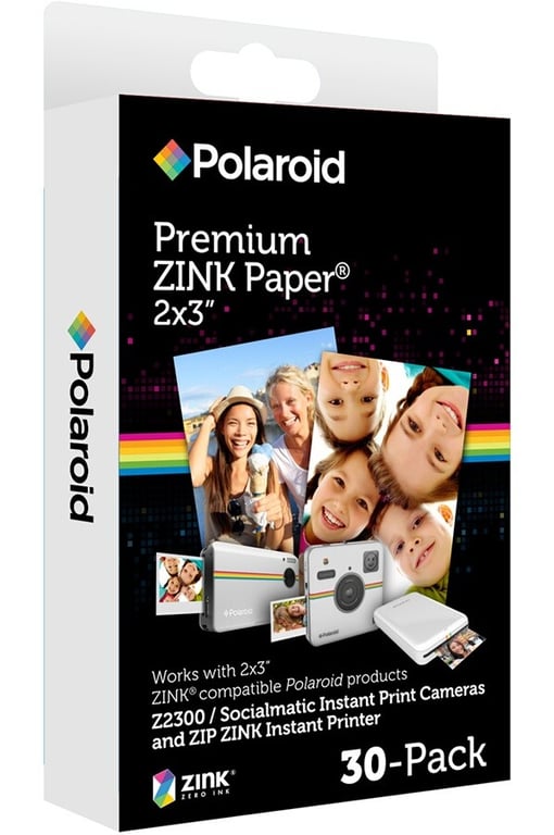 Carta fotografica ZINK 2x3 / 30 carte