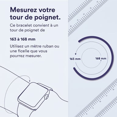Bracelet Solo tressé pour Apple Watch | 44/45/46/49 mm - Taille 6 - Guava