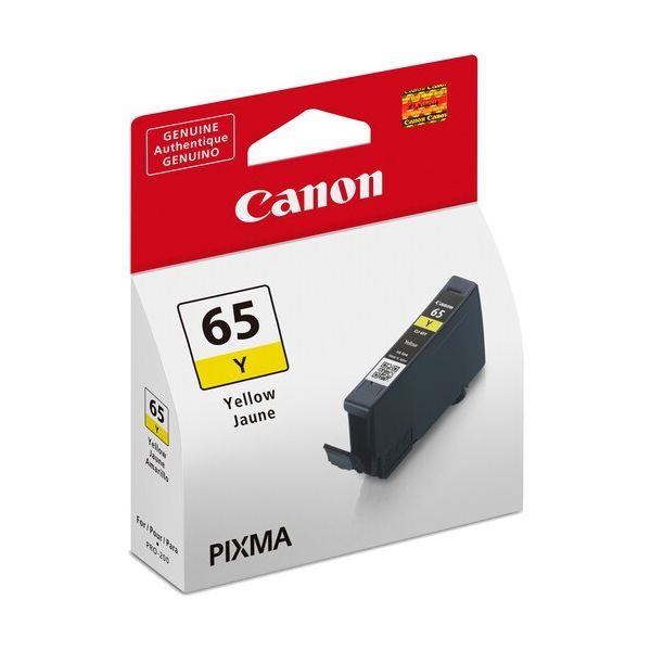 Cartouche d'encre jaune CANON CLI-65 - 4218C001 - Neuf