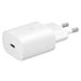 CARGADOR RÁPIDO 25W Puerto USB Tipo-C - COLOR: Blanco Sin cable. SAMSUNG EP-TA800NWEGEU
