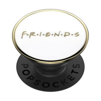 PopSockets Pop Grip para Smartphones Enamel Friends con PopTop intercambiable Negro