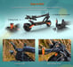 Trottinette électrique pliable KUKIRIN G2 Pro (ABE), batterie 48 V 15,6 Ah, 20 km/h