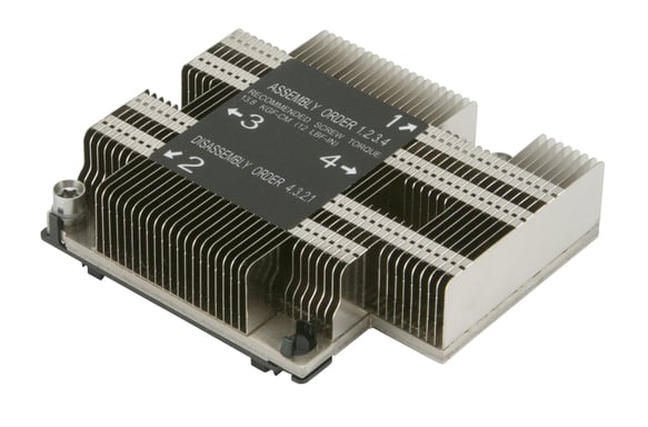 Supermicro SNK-P0067PD sistema de refrigeración para ordenador Procesador Disipador térmico/Radiador