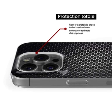 Funda de silicona - Compatible con Samsung Galaxy A35 5G - diseño dark metal