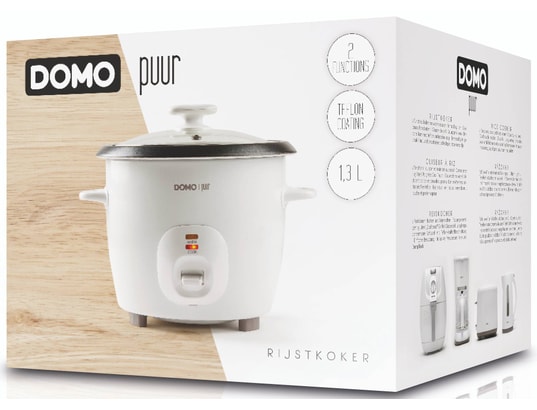 Cuiseur À Riz DOMO DO9176RK – 1,3 L, 536 W, Fonction Maintien au Chaud - vue 3