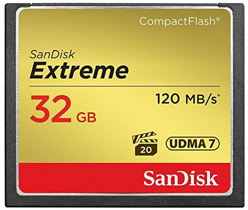 SanDisk 32GB Extreme 32 Go CompactFlash - Neuf