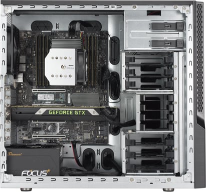 Supermicro SuperChassis GS5A-754K Midi Tower Negro, Gris 750 W