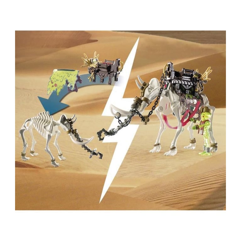 Playmobil 71027 Sal'ahari Sands Attaque Squelette De Mammouth - vue 4