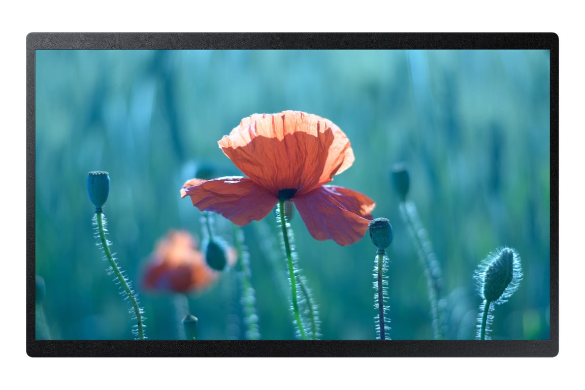 ECRAN SAMSUNG 24'' LFD 16h7j Full HD 1920x1080 250cdm² Tizen 4.0 HDMI USB RS232 QB24R B / LH24QBRBBGCXEN - vue 9