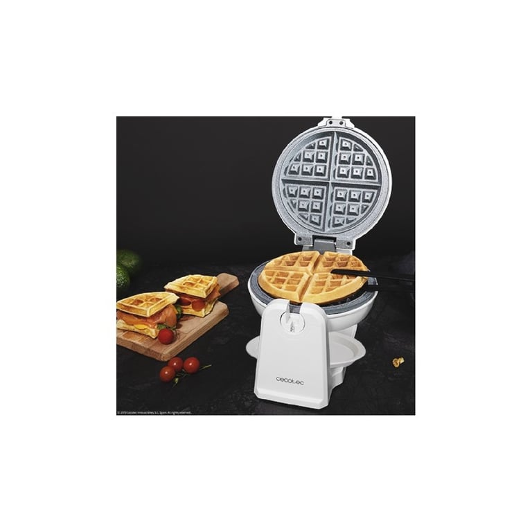 Gaufrier Cecotec Fun Gofrestone Sphere – 1000 W, Revêtement Antiadhérent RockStone - vue 4