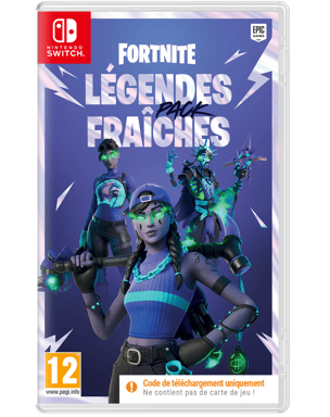 Fortnite Pack Legendes fraiches Nintendo SWITCH (Code de téléchargement)