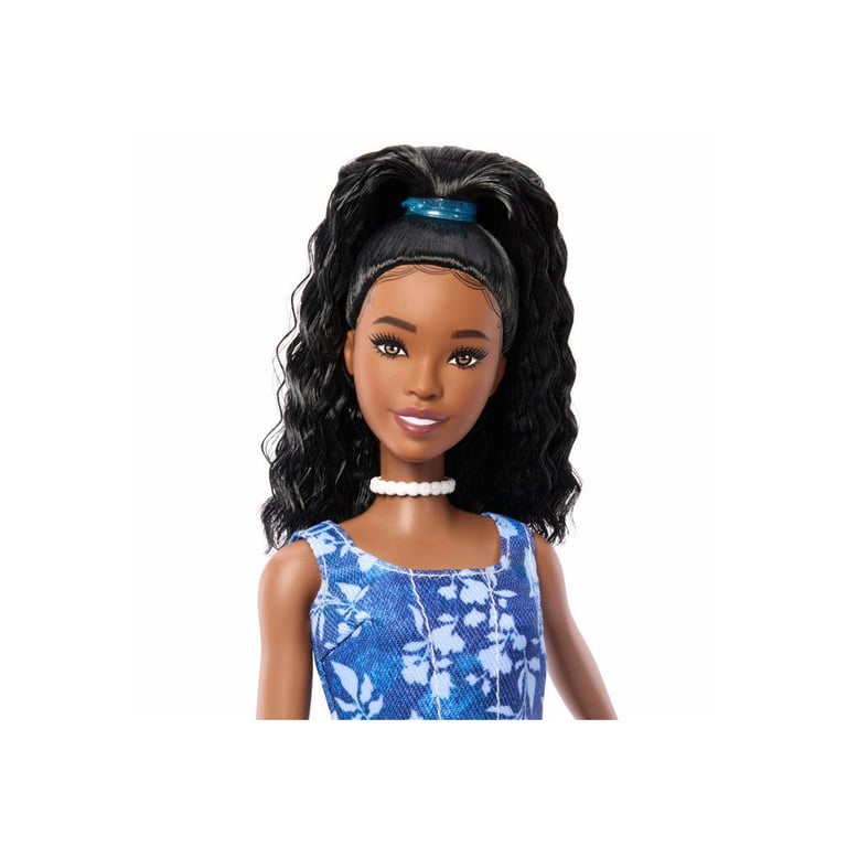 Mattel Poupée Barbie Fashionistas Short et Haut à Fleurs Multicolore - vue 5