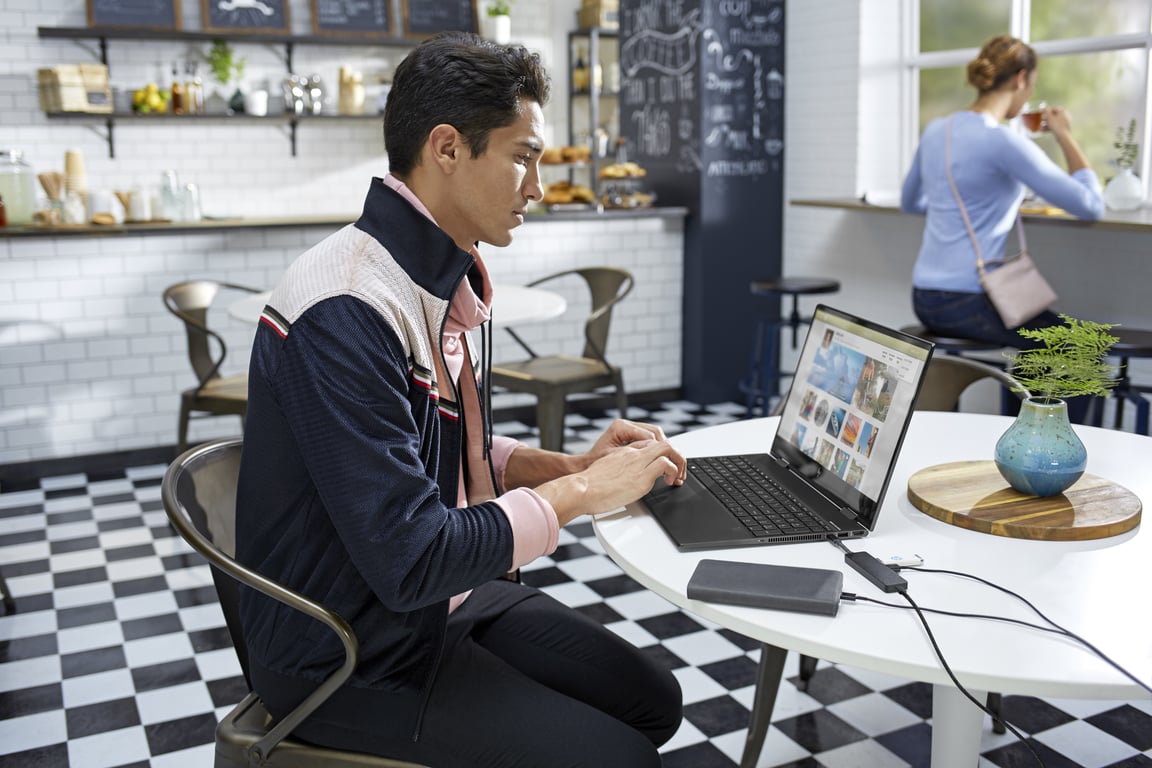 HP HUB USB C 4 EN 1 HP ENVY - vue 3