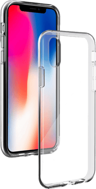 BigBen Connected Funda para iPhone X / XS Suave y Delgada Transparente