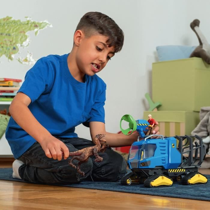 Véhicule de Capture Dino Coffret de figurines dinosaures Jouets Schleich 42604 Dinosaurs Dès - vue 3