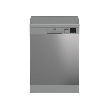 Lave-vaisselle pose libre Beko DVN06430X 14 couverts SelfDry 47 dB Acier inoxydable