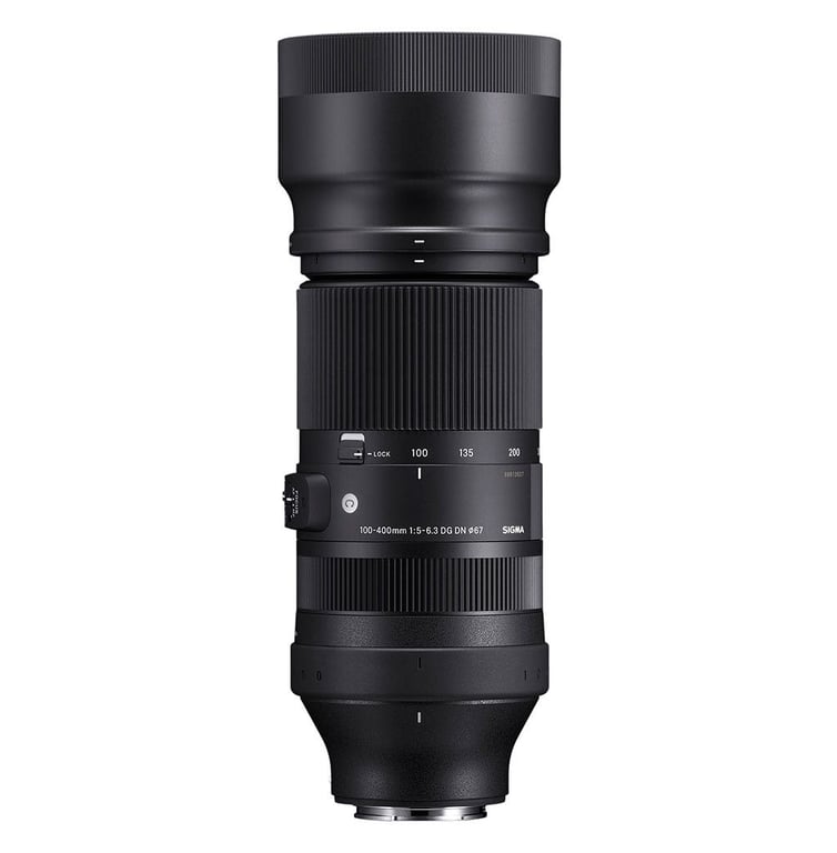 Objectif hybride Sigma 100 400mm f5 6.3 DG DN OS Contemporary pour Fuji X - vue 3