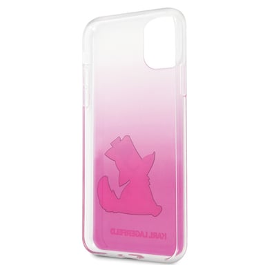 Custodia Karl Lagerfeld per iPhone 11 Pro Max rosa Choupette Fun