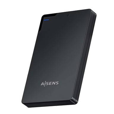 AISENS Caja Externa 2,5? 9.5mm SATA a USB 3.0/USB3.1 Gen1, Negra