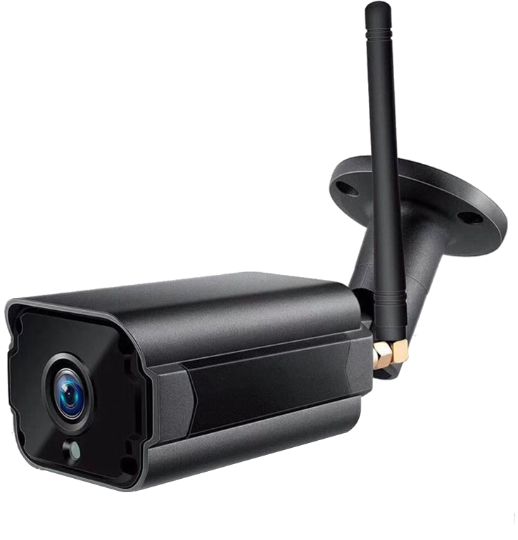 Caméra de Surveillance 720P Ip DVr 24 LED Ir Wifi Détection de Mouvement Tf Noir YONIS