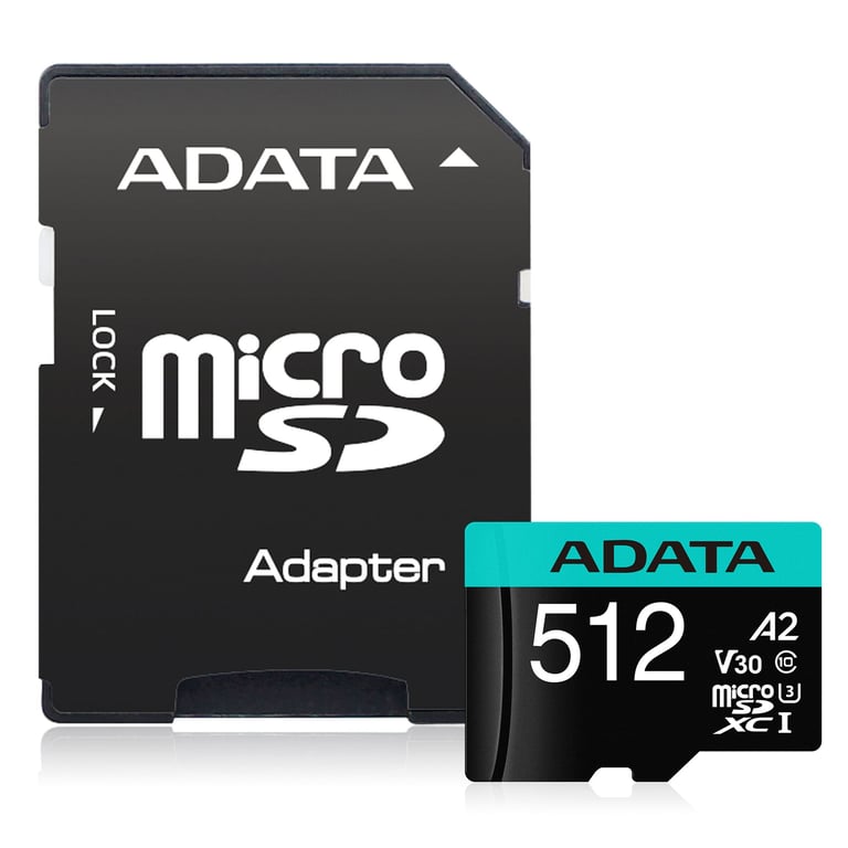 ADATA Premier Pro 512 Go MicroSDXC Classe 10 - Neuf