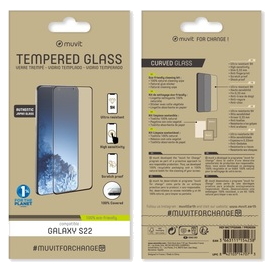 Muvit For Change Verre Trempe Samsung Galaxy S22 Plus