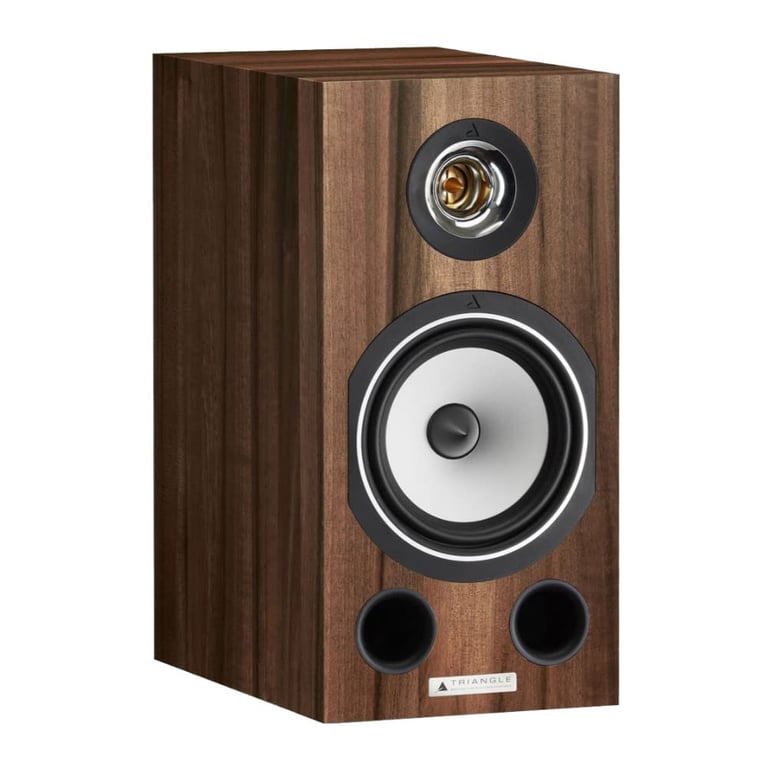 Enceintes bibliothèques Triangle Comète Esprit Ez Cendré Vendues par paire - vue 3