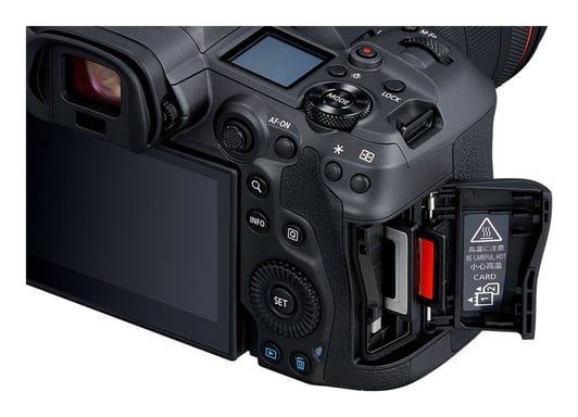 Appareil Photo Canon EOS R5 Boîtier MILC 45 MP CMOS 8192 x 5464 pixels, Noir