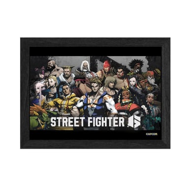 Pixel Frames Plax - Street Fighter 6 - A New Era - Lenticular Frame