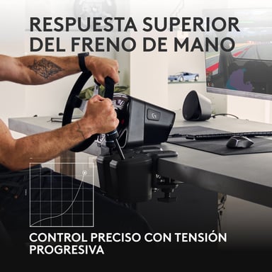 Logitech G RS Shifter y Handbrake