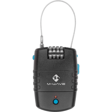 Antifurto Cavo M-Wave Lock´N´Roll 120 dB Nero