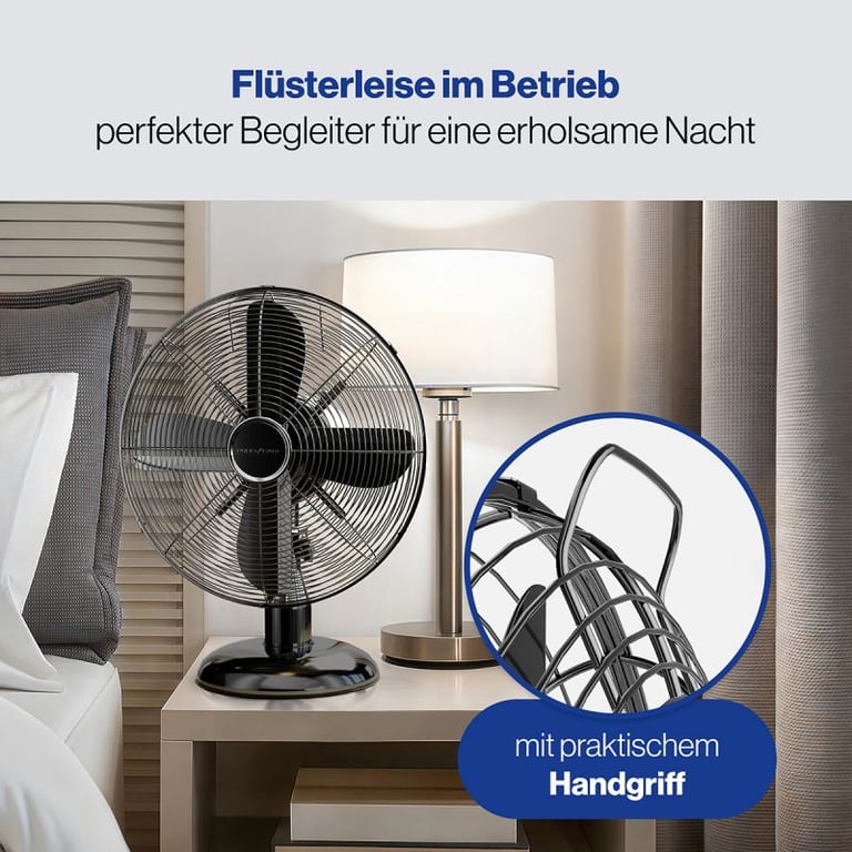 Ventilateur de table design 30 cm Proficare PC VL3063M Neuf - vue 2