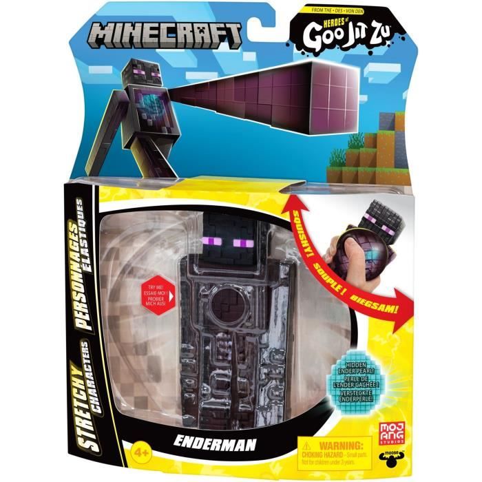 Figurine - HERoeS OF GOO JIT ZU - MINECRAFT - Enderman - 11 cm - Neuf