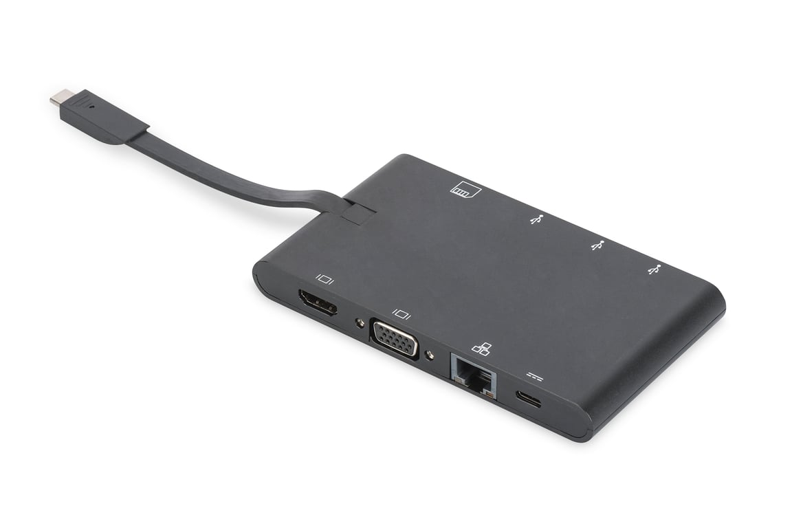 Digitus Station d'accueil Universal Travel USB Type C™ Neuf