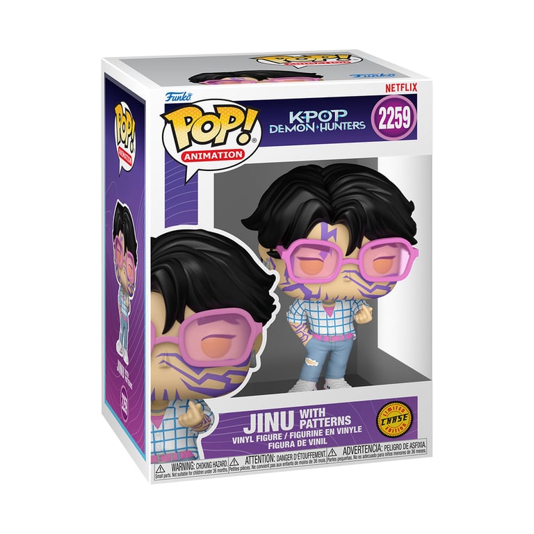 Figurine Funko Pop Animation K Pop Demon Hunters Jinu Modèle aléatoire - vue 2