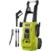 Limpiador de alta presión 1800 W 130 bares 420 L - manguera 5 m - depósito 0,9 L - lanza Vario - lanza turbo - cepillo multi-superficie