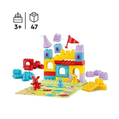 LEGO DUPLO 10450 Le Jeu Du Château d'Hopsy - Jouet De Construction Des 3 Ans Avec Animaux