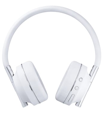 Happy Plugs PLAY Casque Avec fil &sans fil Arceau USB Type-C Bluetooth Blanc
