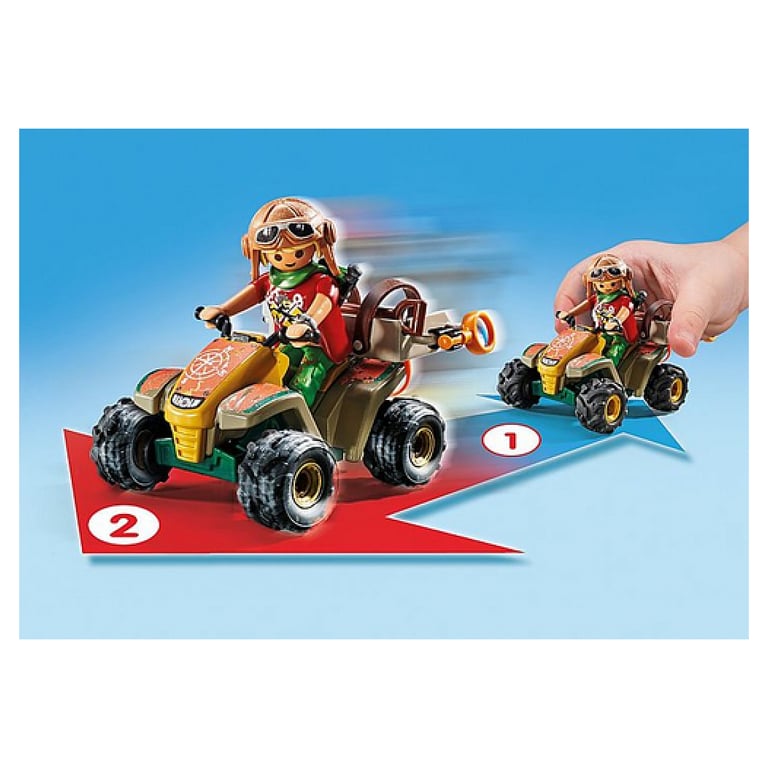 Explorateurs et ruine de la jungle Playmobil - vue 4