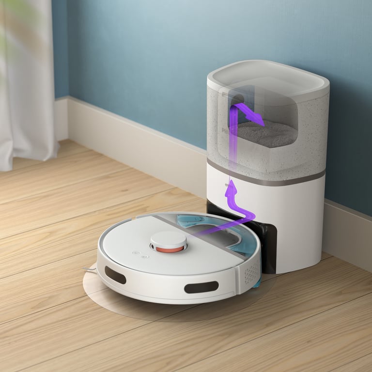 Philips HomeRun Série 3000 Robot Aspirateur auto nettoyage jusqu'à 200 min 4 modes XU311002 - vue 10