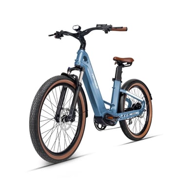 VéLo Électrique MIHOGO Air | Moteur 350W| Batterie 9.6Ah | Pneus 26 Pouces | Vitesse Max 40 km/h | Autonomie 64 Mile?Bleu