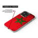 Coque en silicone - Compatible Xiaomi Redmi 14C 4G - design drapeau maroc
