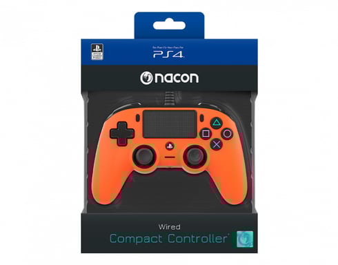 NACON Manette filaire compacte pour Playstation 4